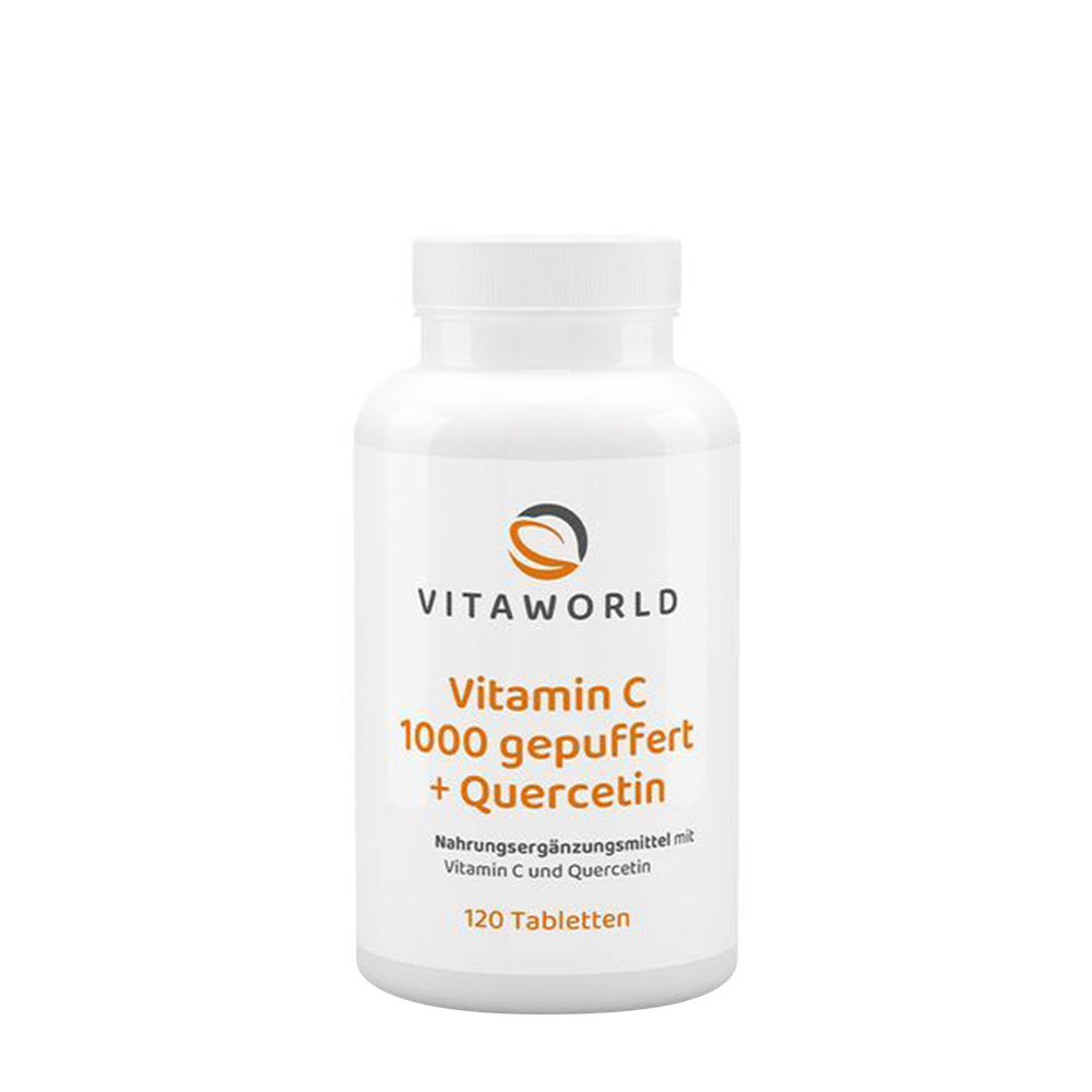 Vitaworld - Vitamin C 1000 Buffered + Quercetin - 120 Tabs