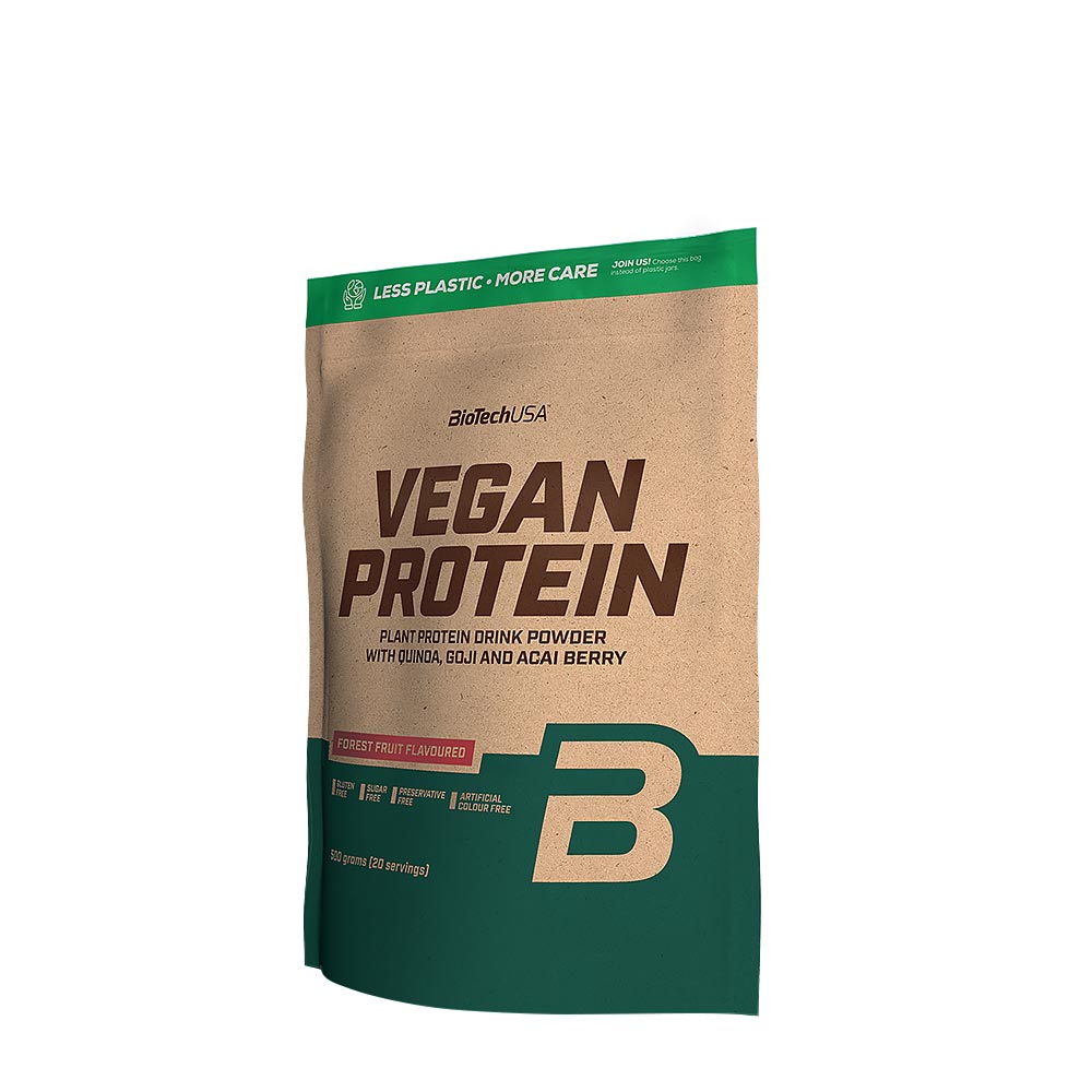 Vegan Protein – Växtbaserat Proteinpulver framsida