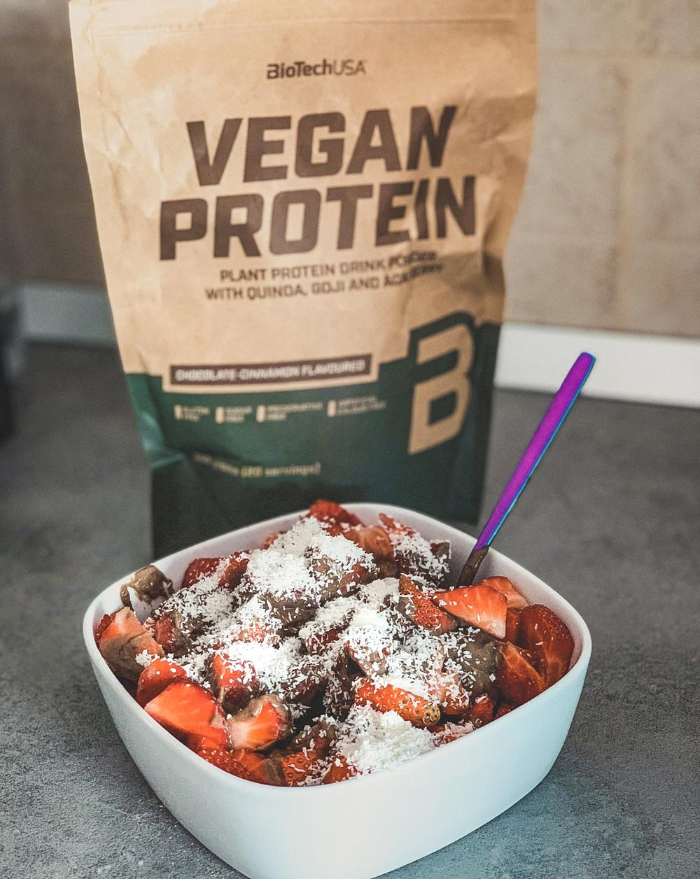 Vegan Protein växtbaserade ingredienser