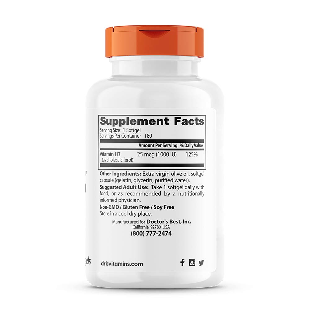 Doctor's Best - Vitamin D3
