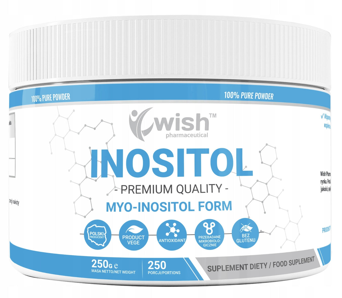 Wish - Myo-Inositol Pulver 250g