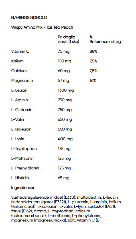 Wispy - Persikka Jäätee - 350g