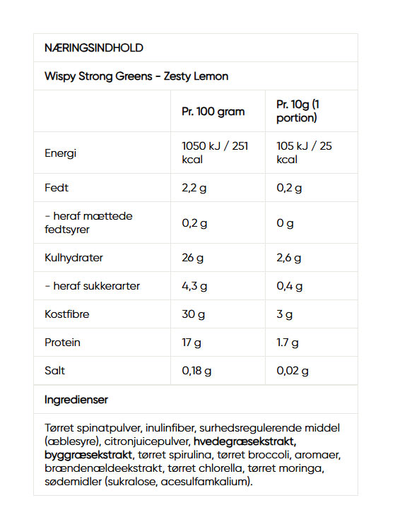 Wispy - Zesty Lemon - 300g