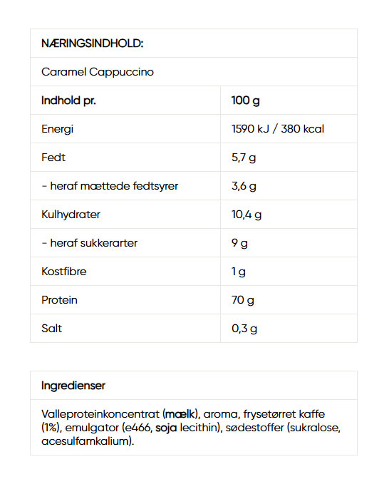 Wispy - Caramel Cappuccino - 1000g
