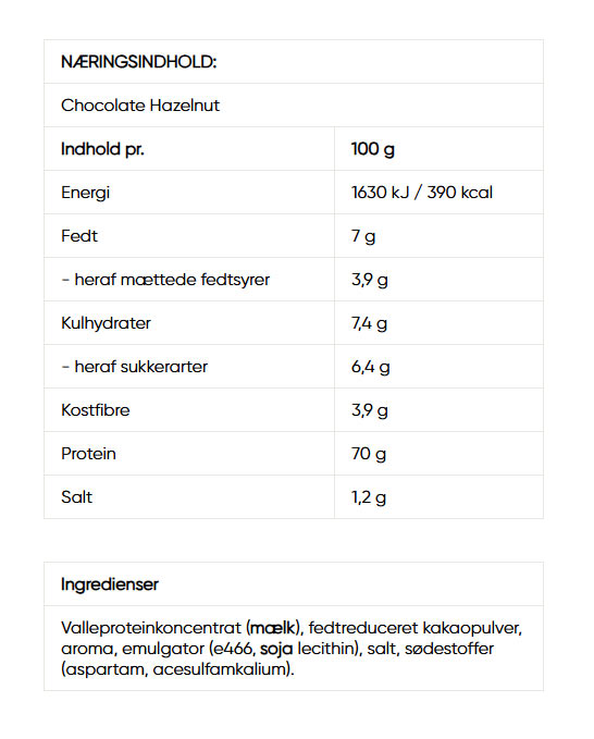 Wispy - Chocolate Hazelnut - 1000g
