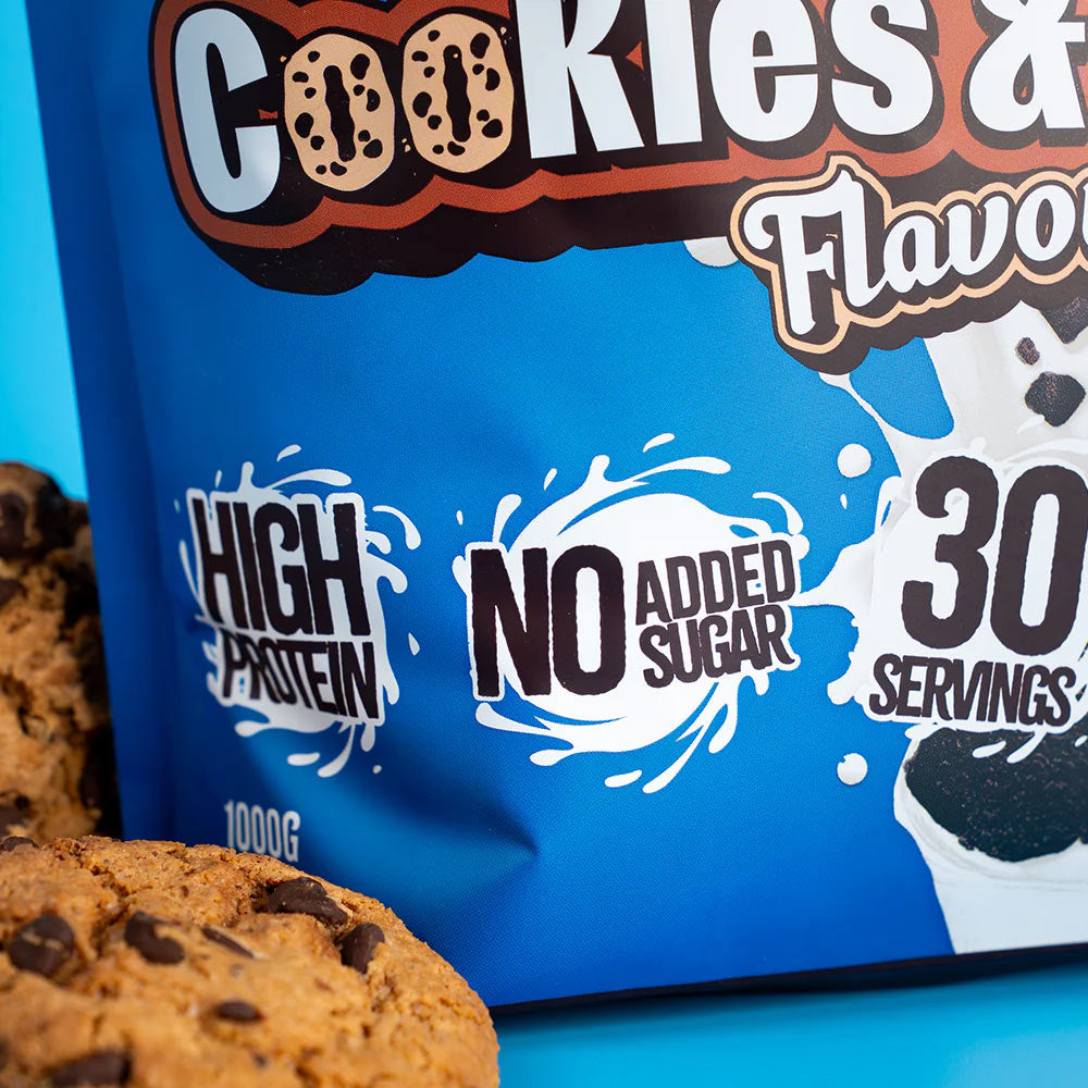 Whey Protein Cookies & Cream produktdetalj