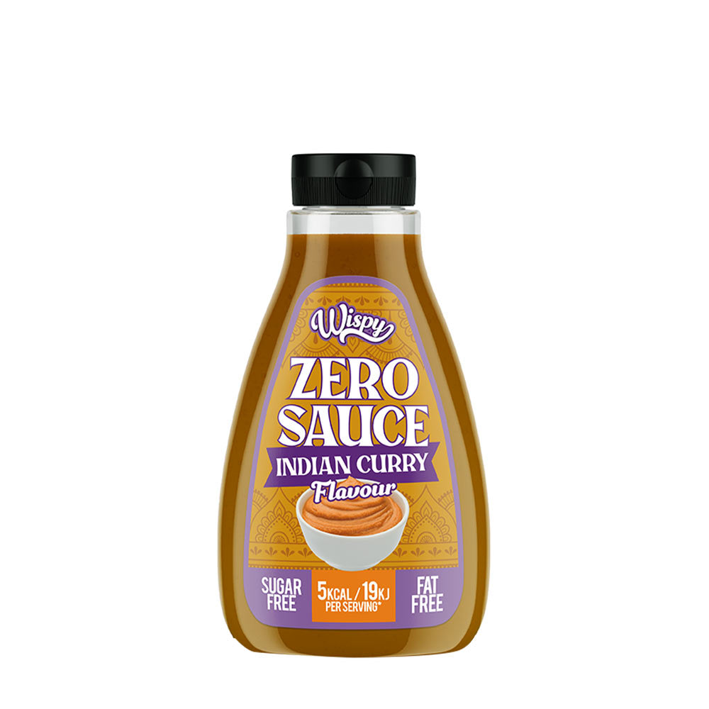 Wispy Zero Sauce Indian Curry Flavor - sugar-free and fat-free dressing with only 5 kcal per serving.