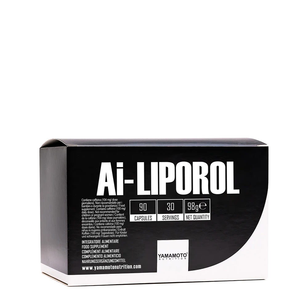 Yamamoto Nutrition Ai-Liporol baksida näringsfakta