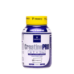 Yamamoto Nutrition CreatinePRO Creapure® bottle, 150 tablets, enhances physical performance and reduces fatigue.