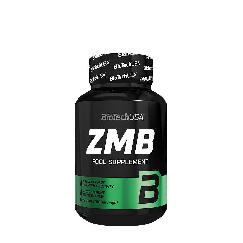 Biotechusa ZMB 60 Caps baksida med näringsinformation