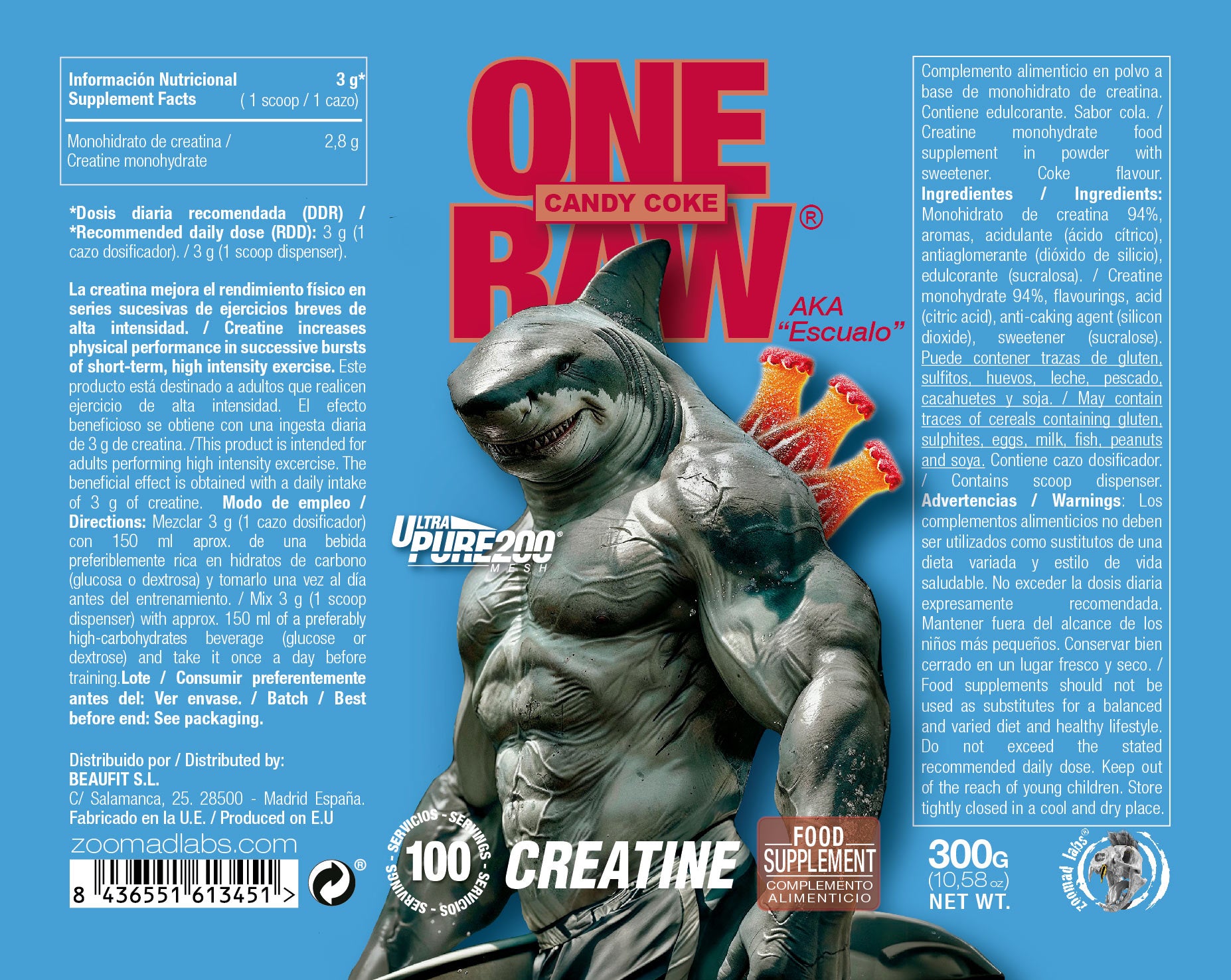 Zoomad Labs - One Raw® Creatine
