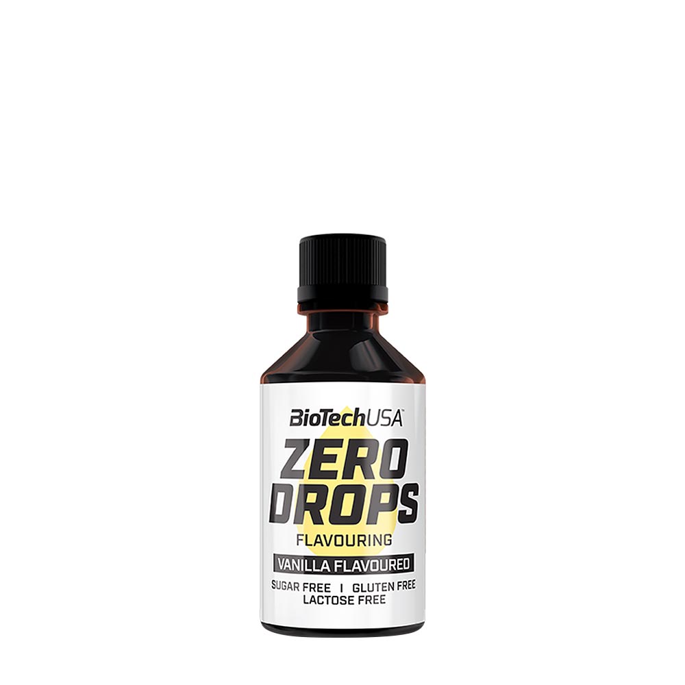 BioTechUSA - Zero Drops, Vanilla - 50ml