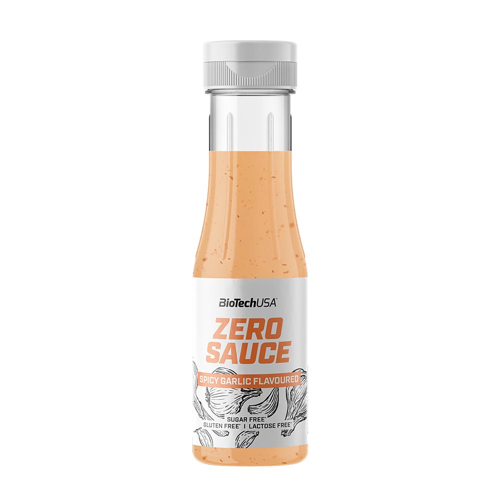 Zero Sauce öppen förpackning och användning