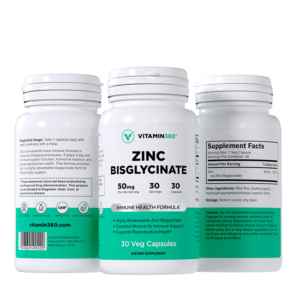 Vitamin360 - Zinc Bisglycinate