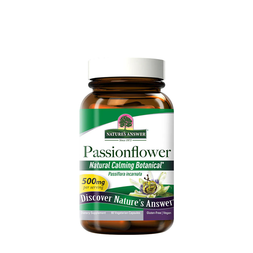 Nature's Answer - Passionflower - 60 Vcaps