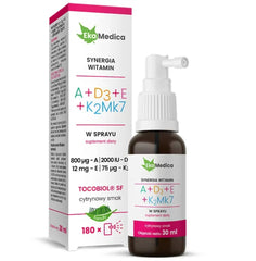 Eka Medica - Synergia Vitamin A+D3+E+K2Mk7 Spray