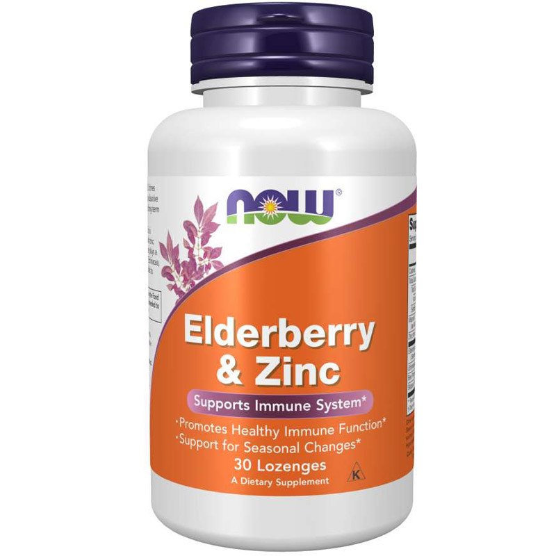 NOW Foods - Elderberry & Zinc