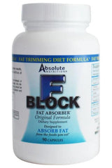 Absolute Nutrition FBlock 90 capsules fat absorber dietary supplement for weight loss