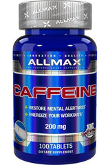 AllMax Nutrition - Caffeine, 200mg - 100 tablets - Nutri.se