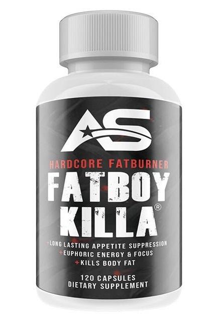 American Supps Fatboy Killa fat burner supplement, 120 capsules for weight loss and appetite control.