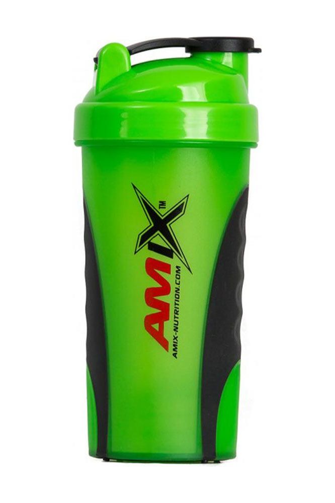 Amix - Shaker Excellent in vibrant green, designed for effective mixing of protein and supplements, ideal for gym and travel.