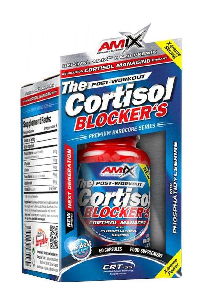 Amix The Cortisol Blocker's - 60 Capsules for post-workout support and improved mental function.
