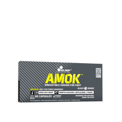 Amok Black Series – Pre-Workout framsida