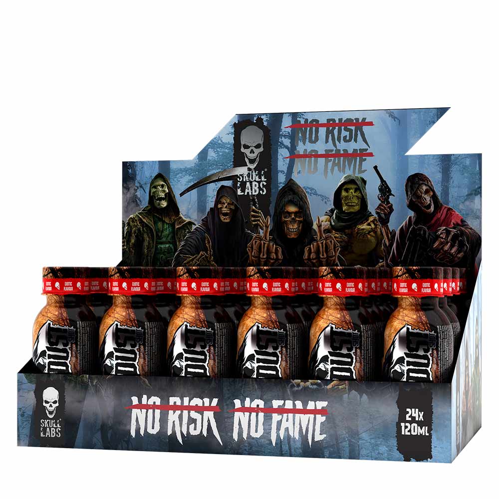 Skull Labs - No Risk No Tame - Energy Drink - 120ml Per Can, 24-Pack