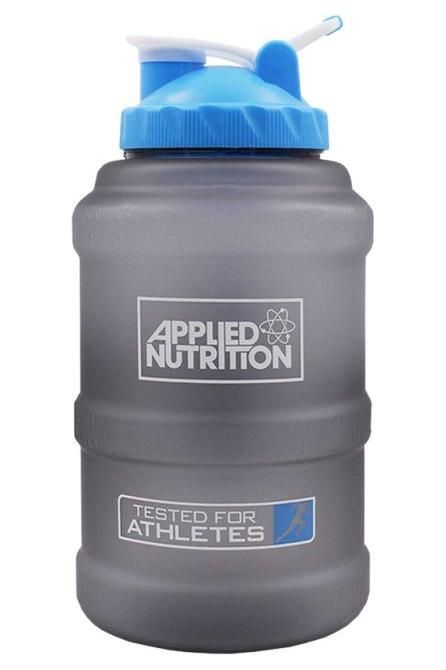 Applied Nutrition 2500 ml water jug with blue lid, designed for optimal hydration and tested for athletes.