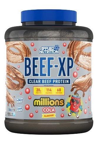 Applied Nutrition - Beef-XP clear beef protein with cola flavor, 28g protein, lactose-free, dairy-free, 60 servings.