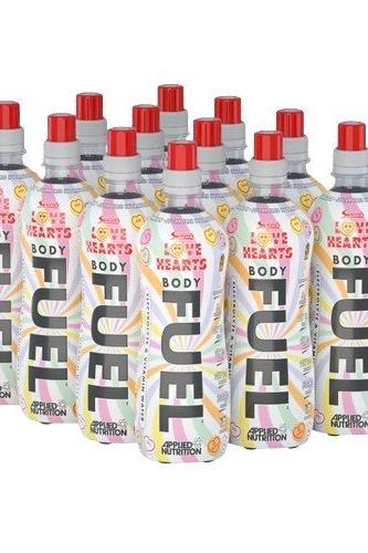 Applied Nutrition Bodyfuel Hydration & Vitamin Water bottles, sugar-free, hydration-enhancing drink solution.