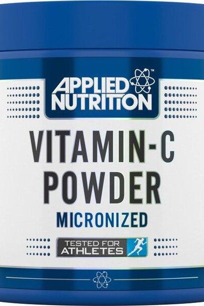 Applied Nutrition Vitamin-C Powder 1000mg, micronized formula in 200 grams, tested for athletes.