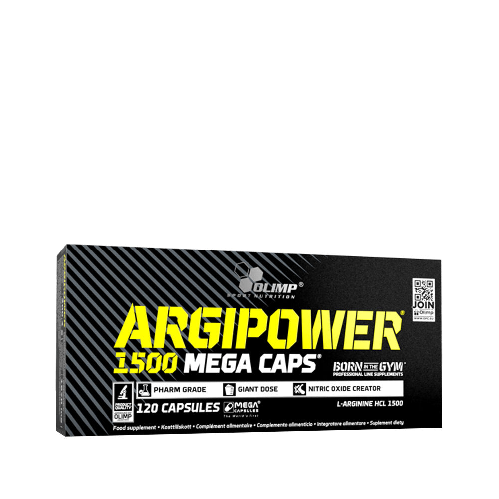 Argipower L-Arginin & L-Citrullin näringsfakta baksida