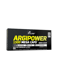 Argipower L-Arginin & L-Citrullin näringsfakta baksida