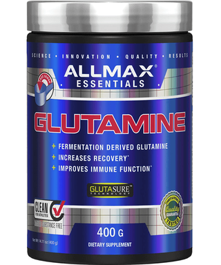 Allmax - Essentials Glutamine - 400g (LYHYT PÄIVÄYS 2026-09-30)