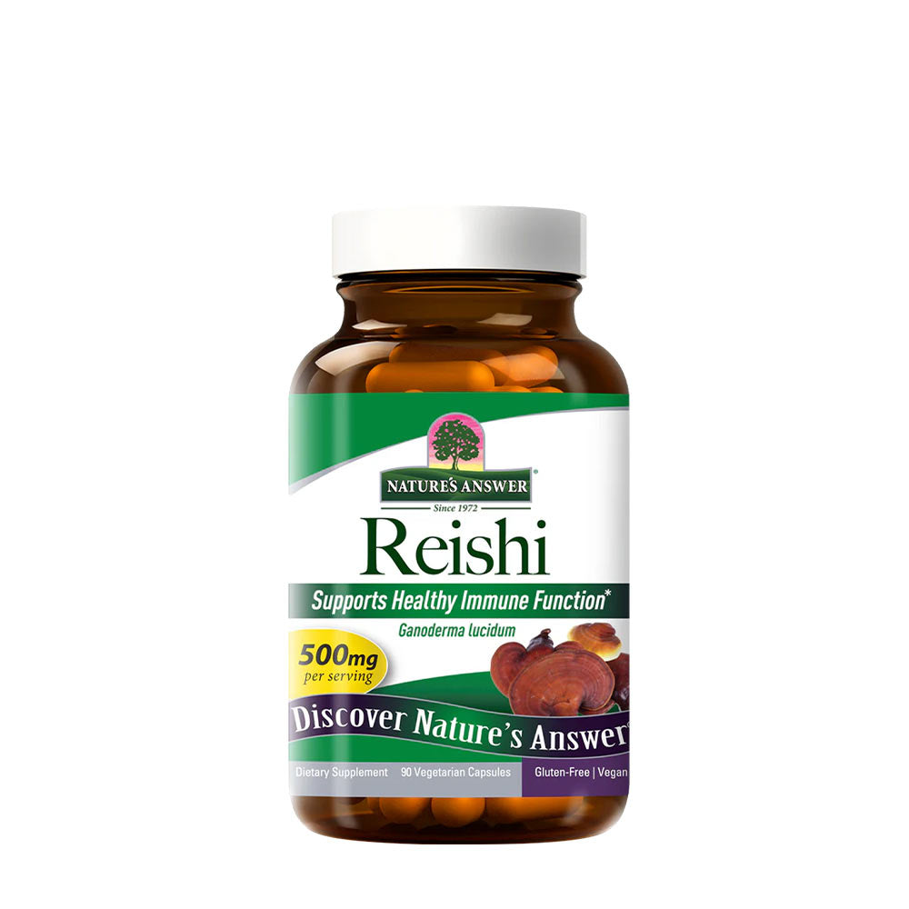 Nature's Answer - Reishi Mushroom - 90 Vcaps