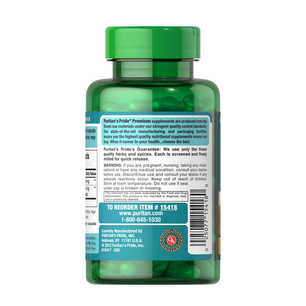 Puritan'S Pride - Turmeric Curcumin