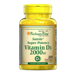 Puritan's Pride - Sunvite Super-Potency Vitamin D3
