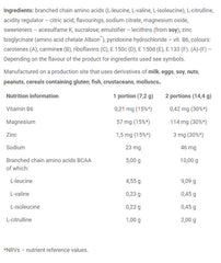 Olimp Labs - BCAA 20:1:1+ Xplode - 200g (KORT UDLØBSDATO 2026-12-08)