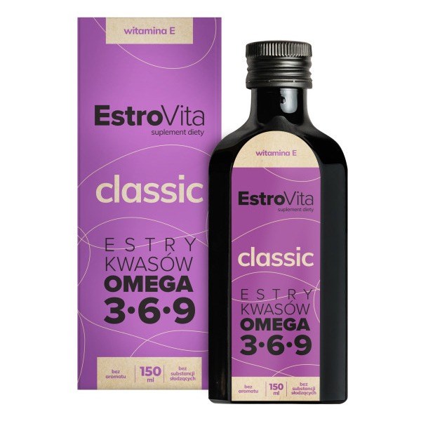 Estrovita - Omega 3-6-9 med Vitamin E