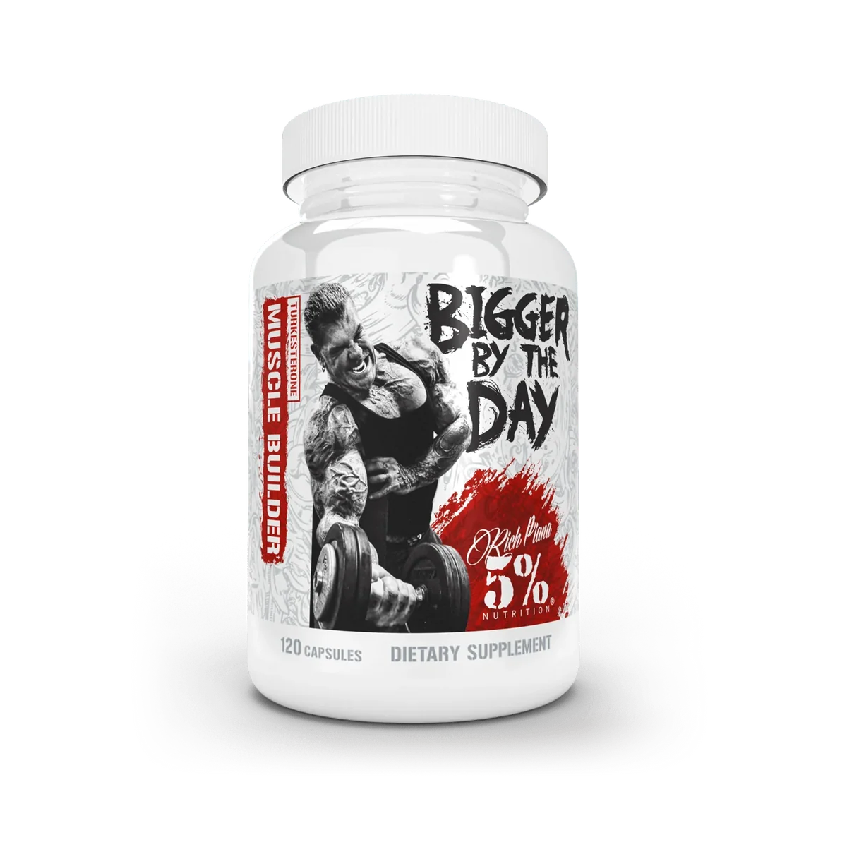 Rich Piana 5% Nutrition - Bigger By The Day - 90 Capsules