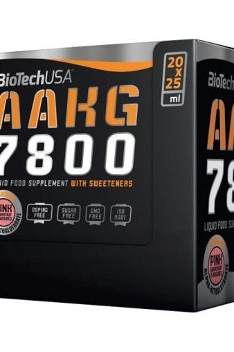 BioTech USA - AAKG 7800, Pink Grapefruit - 20 x 25 ml. - Nutri.se