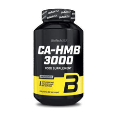 BioTech USA CA-HMB 3000 food supplement with 3000 mg calcium beta-hydroxy-beta-methylbutyrate per serving