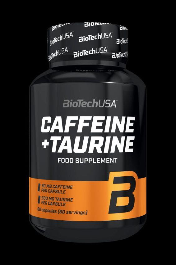 BioTech USA - Caffeine & Taurine - 60 caps - Nutri.se