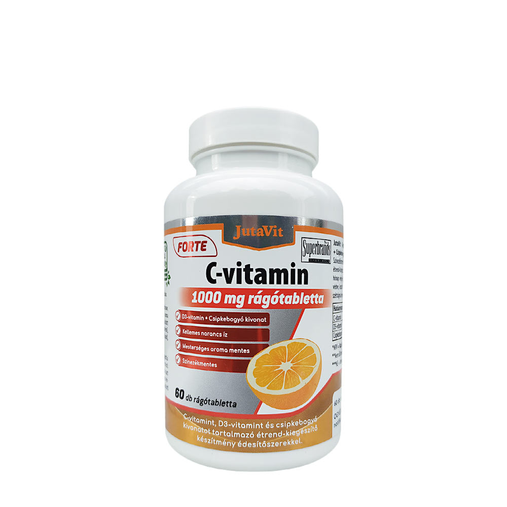 Vitamin C 1000mg + D3 Tugggummin baksida