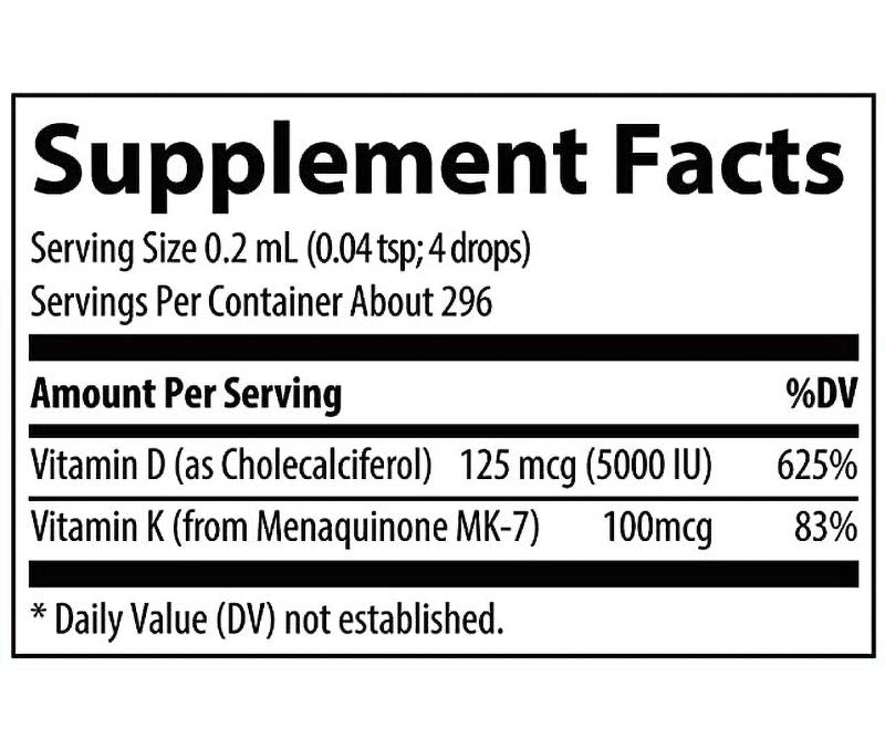 Trace Minerals - Ionic D3 + K2