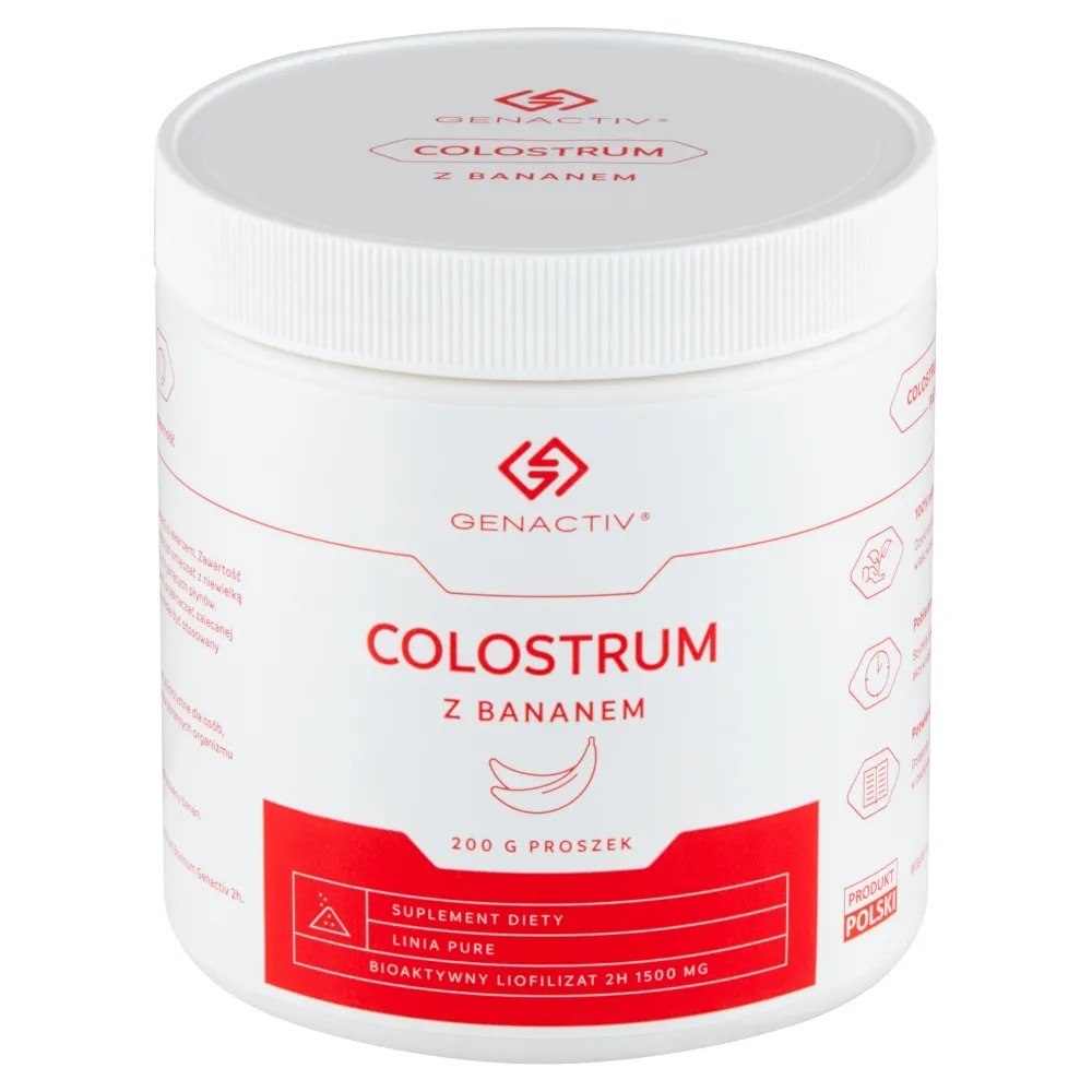 Genactiv - Colostrum With Banana Powder 200g