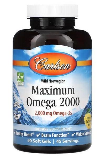 Carlson Labs - Maximum Omega 2000 - Nutri.se