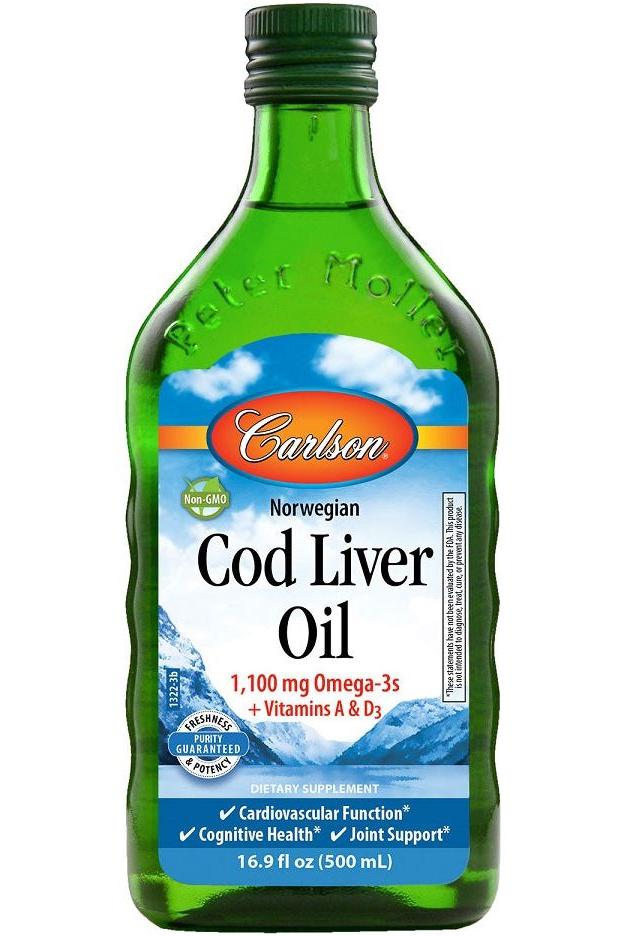 Carlson Labs - Norwegian Cod Liver Oil - Nutri.se