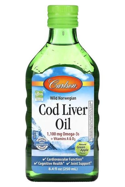 Carlson Labs - Wild Norwegian Cod Liver Oil - Nutri.se